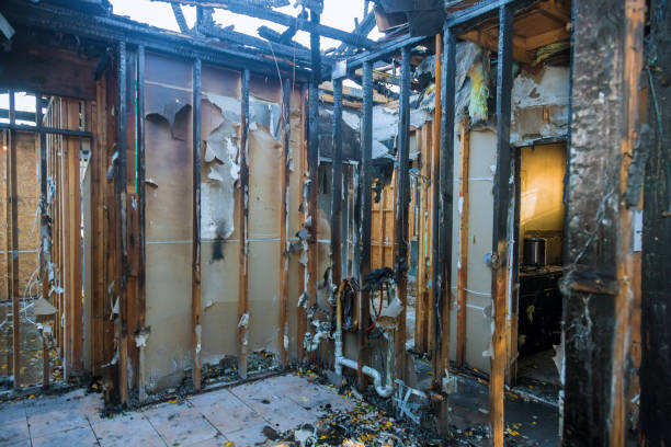 Professional Fire Damage Repair technician working in Fallon, NV
